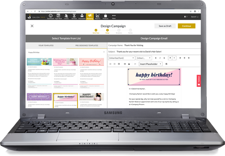 marketing, salon software