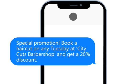 Text-Messaging-text. text marketing