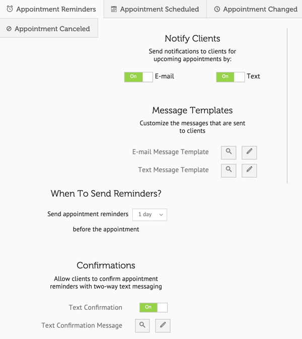 Appointment Reminders