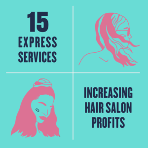 services in a hair salon